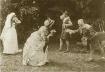 Szenenfoto der Uraufführung von Leonce und Lena