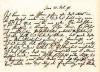  Erster Absatz eines Briefes an Goethe